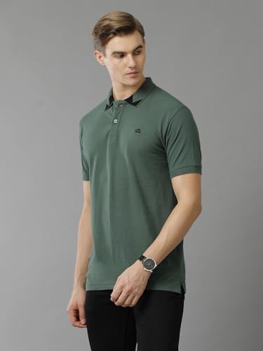 Image of ADRO Mens Polo T Shirt -100% Cotton Polo Tshirt for Men | Solid Polo T-Shirt Regular fit