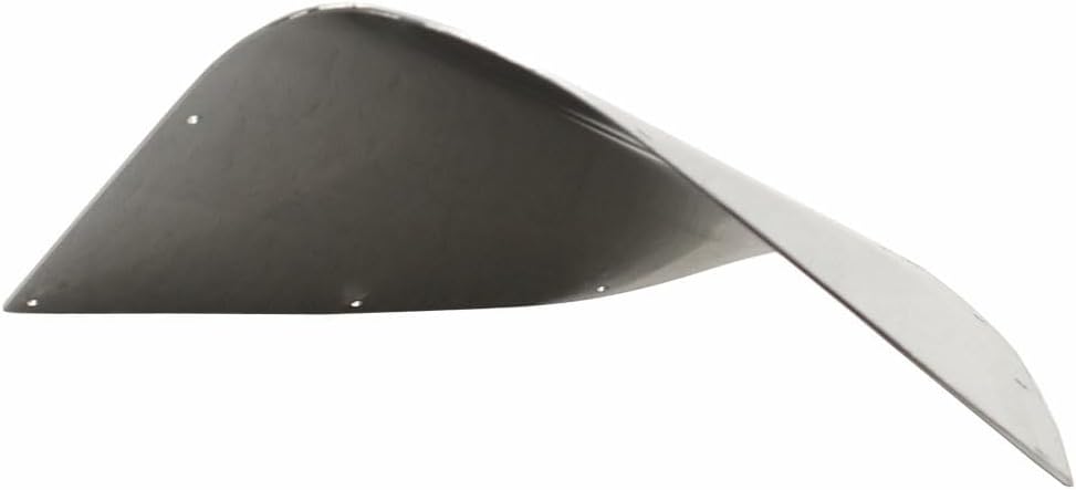 Chaparral Boat Bow Chafe Plate 20.00015 | 327 SSX Stainless Steel