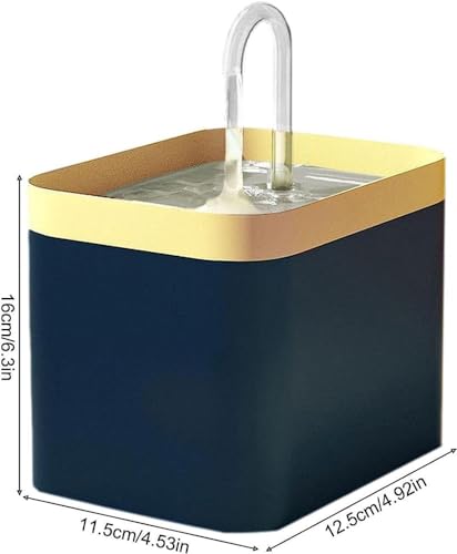 Fuente para beber para gato 1.5L silenciosa verde miniatura 2