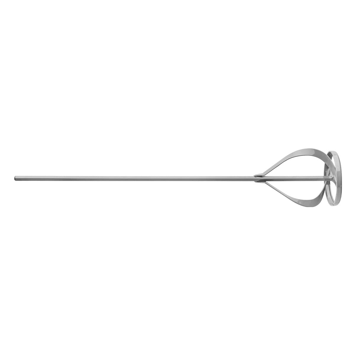 HARDY Construction Agitateur Compatible Universel pour Perceuses Communes pour la Préparation de Colles Peintures Mortiers Durs Double Spirale en Acier Inoxydable 100x600mm
