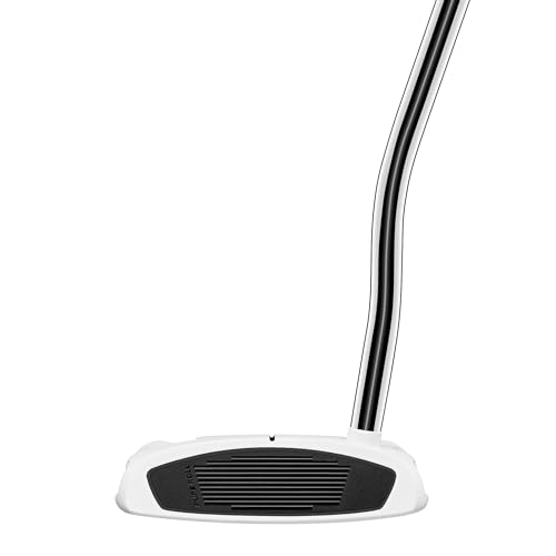 TaylorMade Spider Ghost White Putter - Double Bend - LEFT - 35 - WHITE DB - Golf Clubs