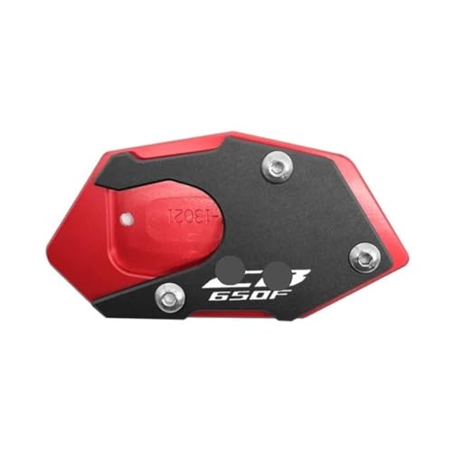 Plaque d'extension béquille CB650F évite la chute de votre moto sur sol meuble 2014-2018