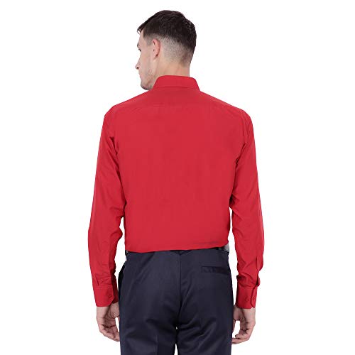 Image of Appel Touch Men's Cotton Blend Formal Shirt Full Sleeves