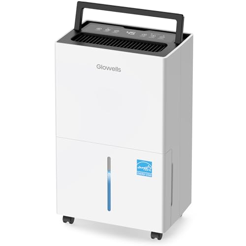 4500 Sq.ft Energy Star Dehumidifier for Home Basement, 52