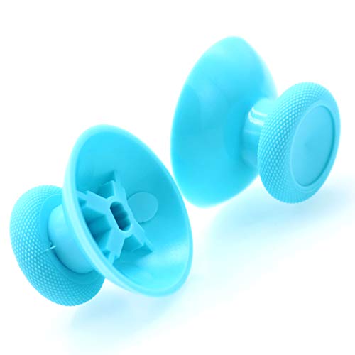 Image of Deal4GO 2-Pack OEM Thumbsticks Concave Analog Replacement for Xbox one Controller Analogue Joystick Grips (Pale Blue)