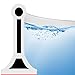 Barriera Doccia 2 M Soglia Doccia Silicone Doccia Autoadesivo Bordo Vasca da Bagno Pieghevole Barriera per Doccia Bordo per Piatto Doccia Paratie Antiallagamento per Cucina Bagno e Toilette (Bianco)