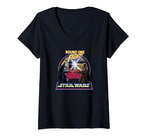 Star Wars Darth Vader t-shirt col en V cadeau d'anniversaire pour geek