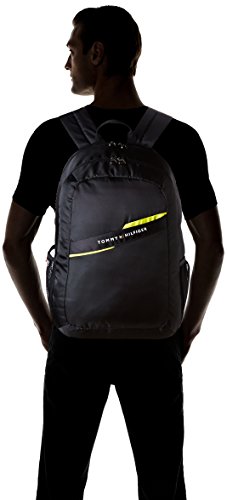 Image of Tommy Hilfiger 31 cms Black Laptop Backpack (TH /BIKOL01ARD)