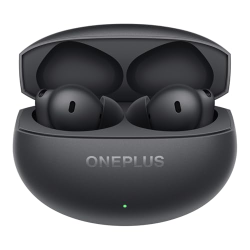 OnePlus Buds 4 Wireless Earbuds,Bass Wave in-Ear Buds,IP55 Tri-Mics AI Earphone,Up to 55dB Adaptive Noise Cancellation,Up to 45Hrs Battery,Grey