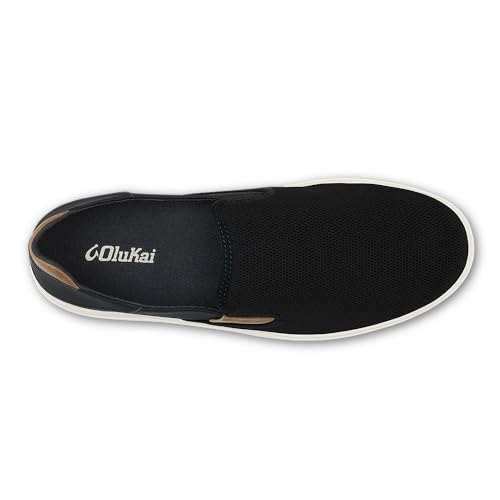 Image of OluKai Men's Lae'ahi NUI Slip-On Sneakers, Premium Leather & Mesh Details