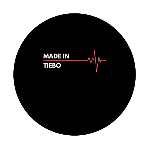 Made In Tiebo Senegal City Of Birth Hometown PopSockets Swappable PopGrip, Black - Image 3