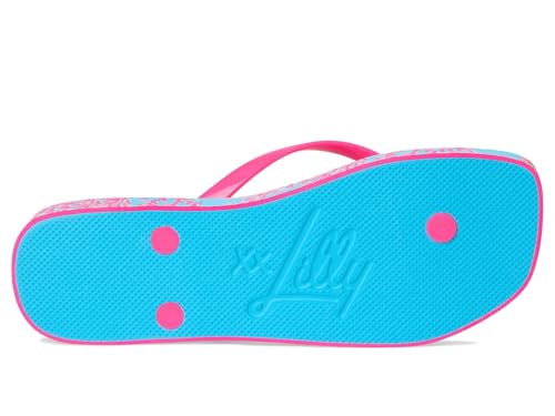 Lilly Pulitzer Women's Sandsational Square Toe F Sandal2