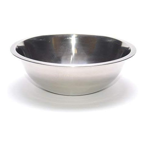 Central Restaurant MBR-04 Stainless Steel Mixing Bowl - 4 Qt. Cover