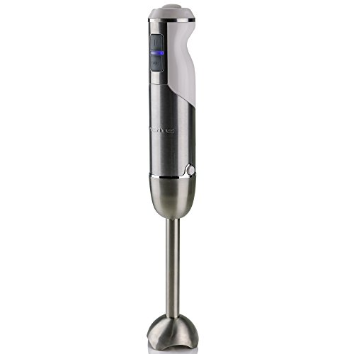 Ovente Powerful Immersion Hand Blender 500 Watts with Stainless Steel Blades, Detachable Shaft