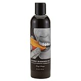 Earthly Body Edible Massage Oil Mango Passion Transparent 8oz, 1er Pack(1 x 1 Stück)