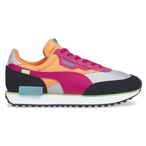 PUMA Womens Future Rider Soft Lace Up Sneakers Shoes Casual - Orange, Pink2
