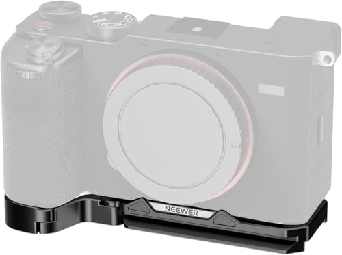 NEEWER カメラベースプレート a7C II/a7CR用 フォームフィッティング Arca型クイックリリース 1/4"&3/8"ネジ付き ボトムマウントプレート カメラベースマウント コンパチブル a7C II a7CR DJI RS4 PRO RS3
