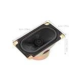 Zoom IMG-1 mucklily 2 pezzi altoparlanti rettangolari Zoom IMG-1 mucklily 2 pezzi altoparlanti rettangolari