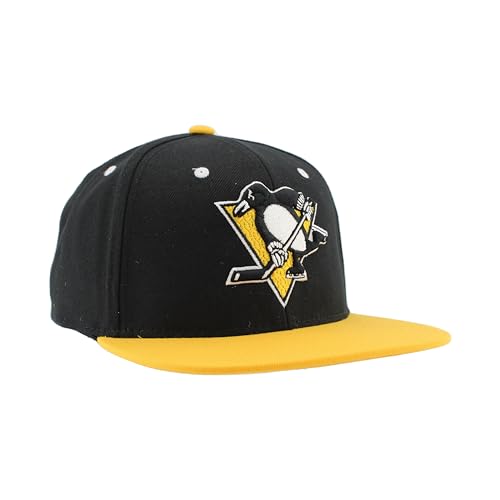Image of ZHATS NHL Unisex-Adult NHL Officially Licensed Adjustable Snapback Hat Flat Bill Z11 Icon Two Color