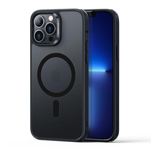ESR Coque Magnétique pour iPhone 13 Pro, Noir Givré