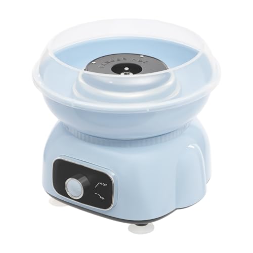 Zuckerwattemaschinen-Set 500W 22x23cm Elektrische Zuckerwattemaschine für Zuhause Retro Cotton Candy Maschine mit 10x Bambus-Stäbchen Zuckerwatte Maschine im Aussehen eines Astronauten – Bild 7
