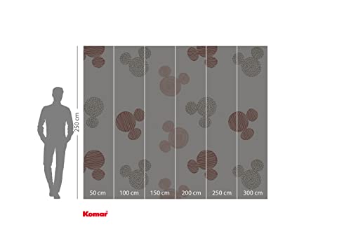 Komar Non-Woven Photo Wallpaper - Mickey's Cuties - Size 300 x 250 cm (Width x Height) - Disney Children's Room Wallpaper - Image 4