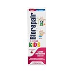 BIOREPAIR Kids - Kids and Baby Toothpaste 0-6 Years, Protects the Enamel of Deciduous Teeth - Strawberry Fluoride Free Toothpaste, with Gentle and Fruity Tast - 50 ml, Made in Italy