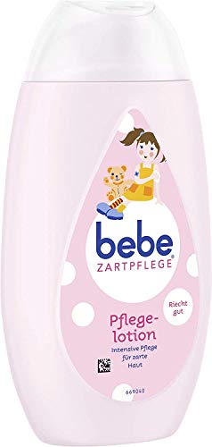 Bebe Zachte verzorgende lotion voor kinderen, zachte lichaamsverzorging met aangename geur, 1 x 300 ml - Image 4