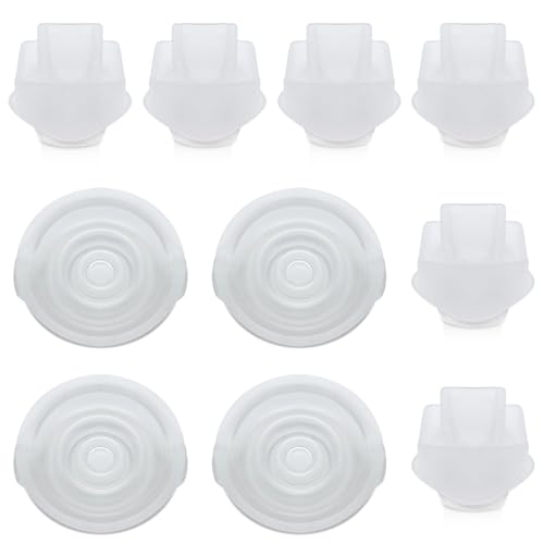 Repuestos 6 Válvulas Duckbill y 4 Membranas de Silicona compatibles con Extractor Elvie miniatura 1