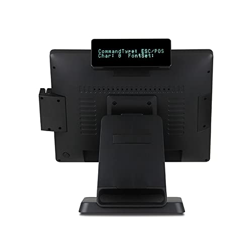 Image of Restaurant & Retail POS System, Retail and Restaurant POS Terminal Machine with 15 Inch LCD Touch Screen Display Monitor, for Convenience Mobile Food Dining Car