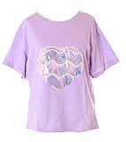 Photo Gallery kawaii-story - t-shirt - a punta tonda - donna viola lilla taglia unica Photo Gallery kawaii-story - t-shirt - a punta tonda - donna viola lilla taglia unica