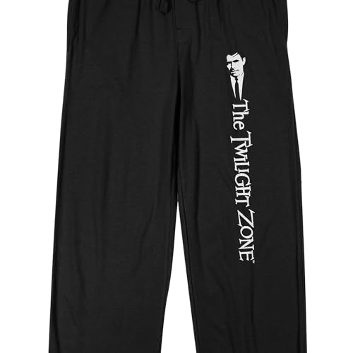 Bioworld Twilight Zone Logo Men's Black Sleep Pants2