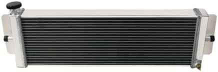 2 Row Air to Water Intercooler Aluminum Heat Exchanger 24"x8" Core Superchar 56mm Aluminum Radiators
