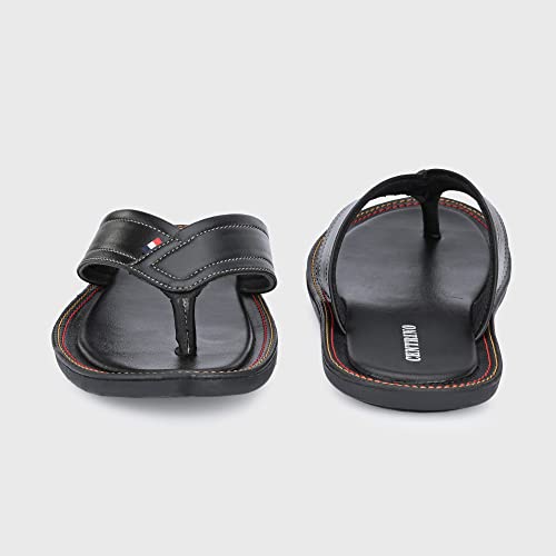 Image of Centrino Men's Slipper |Flip-Flop Slippers | Luxurious Comfort Every Step | Slip-On Ease, Minimalist Design | Perfect for Beach Days, Poolside Lounging, and Casual Wear (1302)