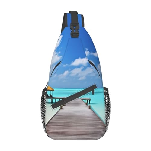 Sac à dos à bandoulière randonnée léger pour homme et femme