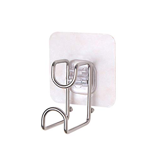 Preisvergleich Produktbild Edelstahl-Waschbeckenhaken Stark klebende Küche Nahtlose Hakenwand Magische Hakentür hinter dem Badezimmerständer - Splitter