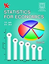 Author - TR JAIN Statistics For Economics Class 11 for 2022 Exam By Bansal Book Depot