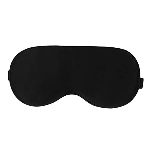 Lurrose Silk Sleep Mask Eyepatch Eye Cover Blindfold Eyeshade for Sleeping Travel Hotel
