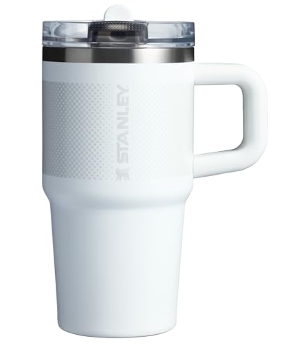 Image of Stanley Quencher Protour Flip Straw Tumbler With Leakproof Lid 20 Oz | Built-In Straw And Handle | Cup Holder Compatible For Travel | Insulated Stainless Steel Cup | BPA-Free | Frost Fade 20 Ml