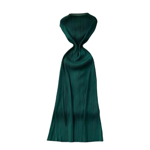 Robe d'été amincissante à épaules plissées et coupe ajustée JYHBHMZG