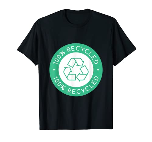 Vintage Reciclar Logo Día de la Tierra Naturaleza Planeta Conservación Camiseta