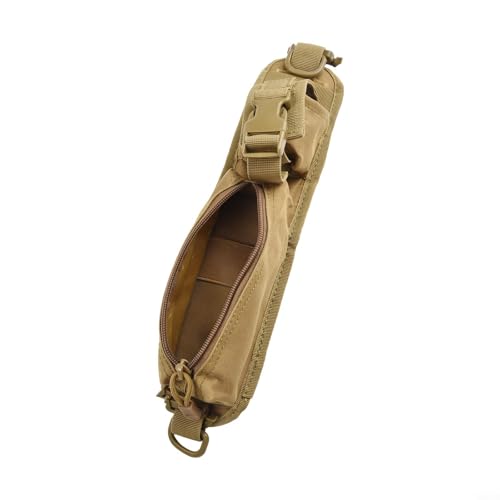 Yuanpgky Sac à dos pour randonnée, camping, accessoire extensible en nylon avec sangles intégrées, 35 x 8,5 cm, compatible avec les sacs à dos de voyage pour l'extérieur, jaune