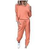 Photo Gallery tute da donna top a maniche lunghe e pantaloni elastici homewear set lounge wear set per le donne solido casual suit sportwear co ord set womens loungewear tute track suits set 2 pezzi abbigliamento Photo Gallery tute da donna top a maniche lunghe e pantaloni elastici homewear set lounge wear set per le donne solido casual suit sportwear co ord set womens loungewear tute track suits set 2 pezzi abbigliamento