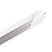 LEDUNI ® Tubo 20W T8 Aluminio LED Opaco Conexión Un Lateral Luz Blanco Frío 6400K 1200MM Luminosidad 2000LM Angulo 120