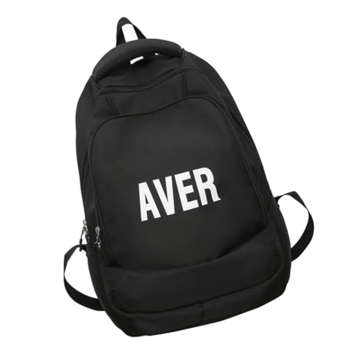 Mochila estilo bohemio de gran capacidad con base negra para uso diario y escapadas