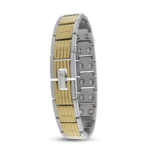 Bracotive® BP Titanium Bracelet Blood Pressure Control Chain Men-Women Bp Monitor Maintain Energy/Blood Circulation/Stamina/Strangth/Body Pain