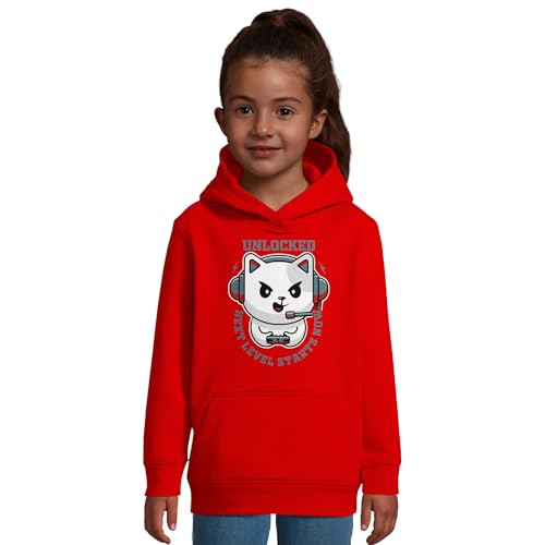 UNLOCKED Next level starts now Kinder-Hoodie 4Y-14Y4