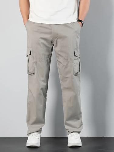 Image of Samfor Cargo Pant for Men - Stylish, Comfortable, Multi-Pocket Design for Outdoor, Work Wear & Casual