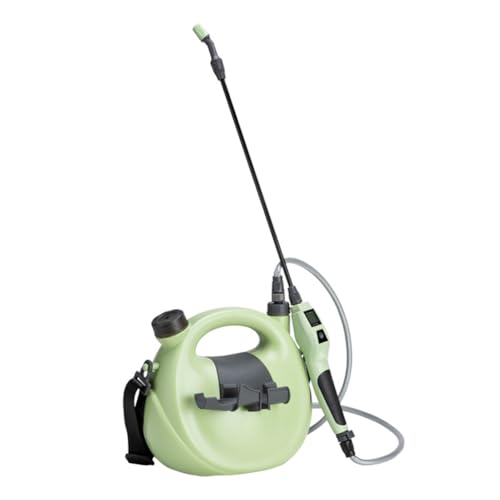 Pulverizador Eléctrico A Batería de 1,35 Galones/5 L con Boquilla Ajustable para Césped y Jardín.