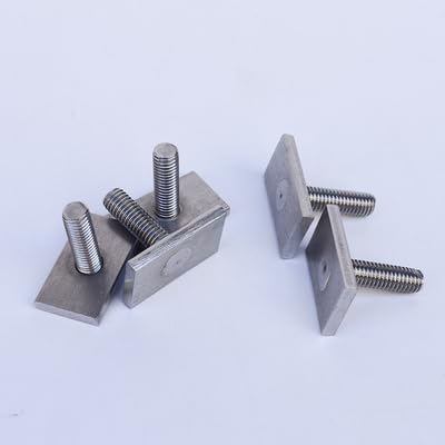 1PCS T Type Screw Rectangle Welding Screws Square Head Bolts M8 M10 - (Size: M8x29mm)